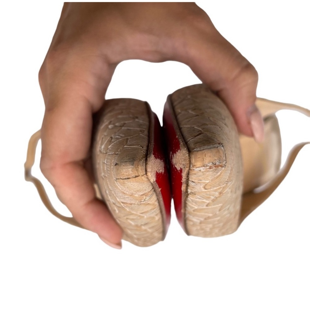 Christian Louboutin Apostrophy Python Slingback P… - image 5